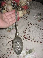 Лот: 6021335. Фото: 2. Ложка декоративная литье 1920... Антиквариат