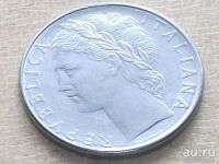 Лот: 13542435. Фото: 3. Монета 100 лир сто Италия 1977... Коллекционирование, моделизм
