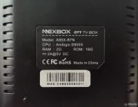 Лот: 16355389. Фото: 2. Smart TV приставка ТВ бокс Nexbox... ТВ и видео