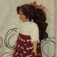 Лот: 14417904. Фото: 5. Кукла Авдотья фарфоровая характерная