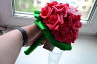 Лот: 7820486. Фото: 3. Букет-дублер красные розы для... Сувениры, подарки