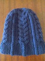 Лот: 7581311. Фото: 3. Шапка и шарф (комплект) вязаный... Одежда, обувь, галантерея