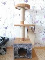 Лот: 17264962. Фото: 2. Домик для кота с когдеточкой. Животные и уход