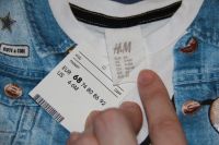 Лот: 6959118. Фото: 2. Футболка H&M р68. Одежда и аксессуары