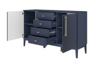 Лот: 25228480. Фото: 2. Комод 4 ящика и 2 двери Hoff Данте. Хранение вещей