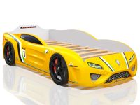 Лот: 9999562. Фото: 3. Крутая объемная 3D кровать-машинка... Мебель