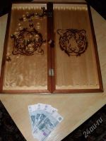 Лот: 1288996. Фото: 2. нарды. Ручная работа
