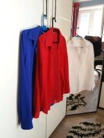 Лот: 14727571. Фото: 2. 3 Новых шифоновых блузки с длинным... Женская одежда