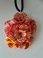 Лот: 1050128. Фото: 2. Изделия из полимерной глины,колье... Ювелирные изделия, бижутерия, часы