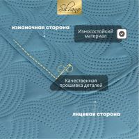 Лот: 24083935. Фото: 7. Покрывало евро, 240х220 см, 100...