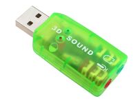 Лот: 4920656. Фото: 5. Внешняя звуковая карта USB 3D...