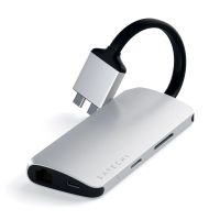 Лот: 21438991. Фото: 2. USB-хаб Satechi USB-C Dual Multimedia... Периферия