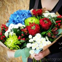 Лот: 6793919. Фото: 2. Букет №143 Доставка цветов в Красноярске. Цветы, букеты