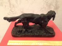 Лот: 13017436. Фото: 3. Статуэтка фигурка чугун Сеттер... Коллекционирование, моделизм