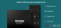 Лот: 15113354. Фото: 2. Смарт ТВ-приставка Mecool KM9... ТВ и видео