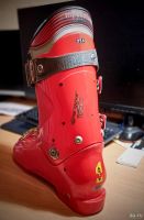 Лот: 16933216. Фото: 2. Горнолыжные ботинки Salomon Falcon... Лыжи