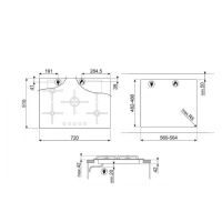 Лот: 20274888. Фото: 3. Варочная панель газовая Smeg PV175B3. Бытовая техника