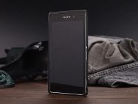 Лот: 4687773. Фото: 4. Sony Xperia Z2 чехол черный алюминиевый... Красноярск