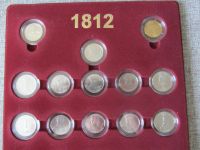 Лот: 6911142. Фото: 3. полный набор монет 1812 г " бородино... Коллекционирование, моделизм