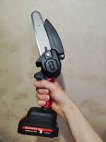 Лот: 20535373. Фото: 2. Аккумуляторная цепная пила с кейсом. Инструмент и расходные