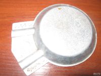 Лот: 10303784. Фото: 2. Пепельница-ретро.Алюминий. Антиквариат