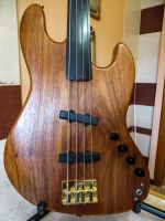 Лот: 4367796. Фото: 3. Moon Jazz Bass CustomShop fretless. Музыкальные инструменты и оборудование