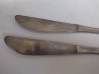 Лот: 19930205. Фото: 2. 2 ножа для масла (СССР). Посуда, кухонная утварь