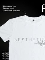 Лот: 19903950. Фото: 4. Футболка с принтом | Aesthetic... Красноярск