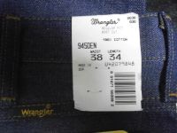 Лот: 10653665. Фото: 6. Джинсы Wrangler 945DEN W38 x L34...