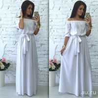 Лот: 13355571. Фото: 4. Белое платье. Красноярск