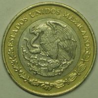 Лот: 4740509. Фото: 2. Мексика 10 песо 2012 биметалл. Монеты