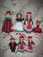 Лот: 13547923. Фото: 11. Винтажные куклы в немецких национальных...