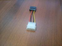 Лот: 4398129. Фото: 2. Переходник питания с molex на... Комплектующие