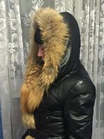 Лот: 6394071. Фото: 3. Пуховик натуральная кожа и мех. Одежда, обувь, галантерея