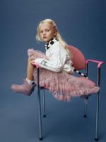 Лот: 23343474. Фото: 5. Вязаный джемпер с вышивкой для...