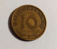 Лот: 25850612. Фото: 2. Германия (Третий Рейх) 10 рейхспфеннигов... Монеты