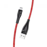 Лот: 22146431. Фото: 2. Кабель USAMS Micro U41 3m Red. Аксессуары
