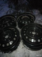 Лот: 8370112. Фото: 2. Штампованные диски r14 4*100. Шины, Диски