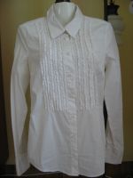 Лот: 12018229. Фото: 2. белая нарядная блузка Zolla р... Одежда и аксессуары