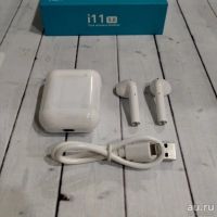 Лот: 13665866. Фото: 5. Беспроводные наушники i11 TWS...
