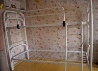 Лот: 4720051. Фото: 3. Кровать металлическая двухъярусная... Мебель