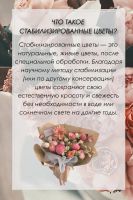 Лот: 24574985. Фото: 2. Букет из роз стабилизированных. Цветы, букеты