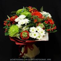 Лот: 8294003. Фото: 2. Цветы Букет от Цветограда №707... Цветы, букеты