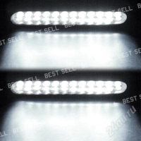 Лот: 1541532. Фото: 3. Ходовые огни. 2*12 LED. Авто, мото, водный транспорт