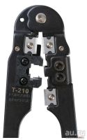Лот: 17841824. Фото: 2. Кримпер Cablexpert T-210, обжимные... Инструмент и расходные
