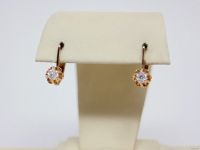 Лот: 13216785. Фото: 2. ЗОЛОТЫЕ СЕРЬГИ 3,43 ГРАММ. Ювелирные изделия, бижутерия, часы