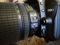 Лот: 3228610. Фото: 2. NIKON D90 kit 18-105 VR + 2шт... Фотокамеры