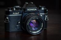 Лот: 17237256. Фото: 2. Konica acom-1+50mm f1,7. Фотокамеры