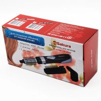 Лот: 12912178. Фото: 2. Фен-расческа 1000Вт, Sakura SA-4204P. Мелкая бытовая техника