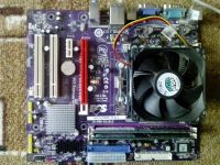 Лот: 2941814. Фото: 2. Материнская плата ECS GeForce7050M-M... Комплектующие